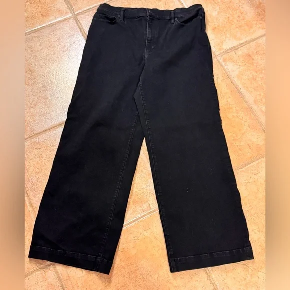 Lands' End Classic Black Trousers - Picture 2 of 4